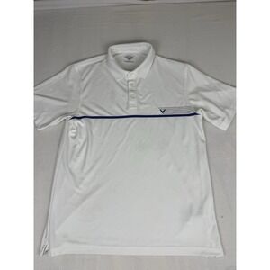 Callaway Men's Golf Polo Shirt Sz L White